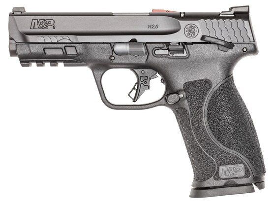 Smith and Wesson M&P9 M2.0 Full Size 9mm Pistol has an Armornite finish